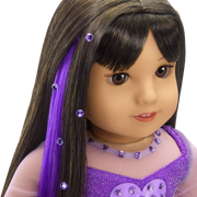 February Amethyst Bliss Outfit for 18-inch Dolls K7