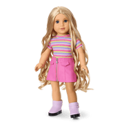 Long Hair Looks™ by Truly Me™ 18-inch Doll #133 & hair accessories I7
