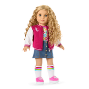 Truly Me™ 18-inch Doll #115 with curly blonde hair C2