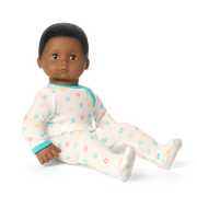 Bitty Baby® Doll #1 with black hair in Pastel Blue R9