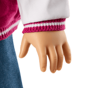 Truly Me™ 18-inch Doll #107 with straight brown hair T1