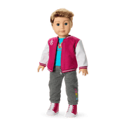 Truly Me™ 18-inch Doll #104 with straight caramel hair E6