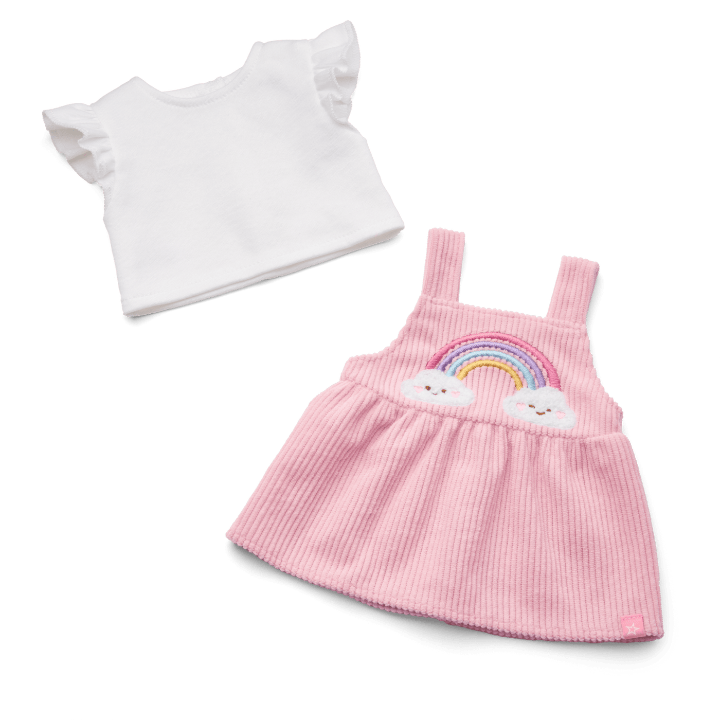 Rainbow Corduroy Outfit for Bitty Baby® Dolls T9