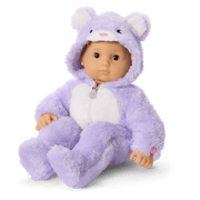 Lovable Lavender Bear One-Piece Outfit for Bitty Baby® Dolls R1