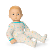 Bitty Baby® Doll #3 with blonde hair in Pastel Blue W9