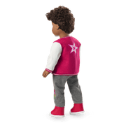 Truly Me™ 18-inch Doll #113 with curly dark-brown hair E5
