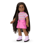 Long Hair Looks™ by Truly Me™ 18-inch Doll #135 & hair accessories L0