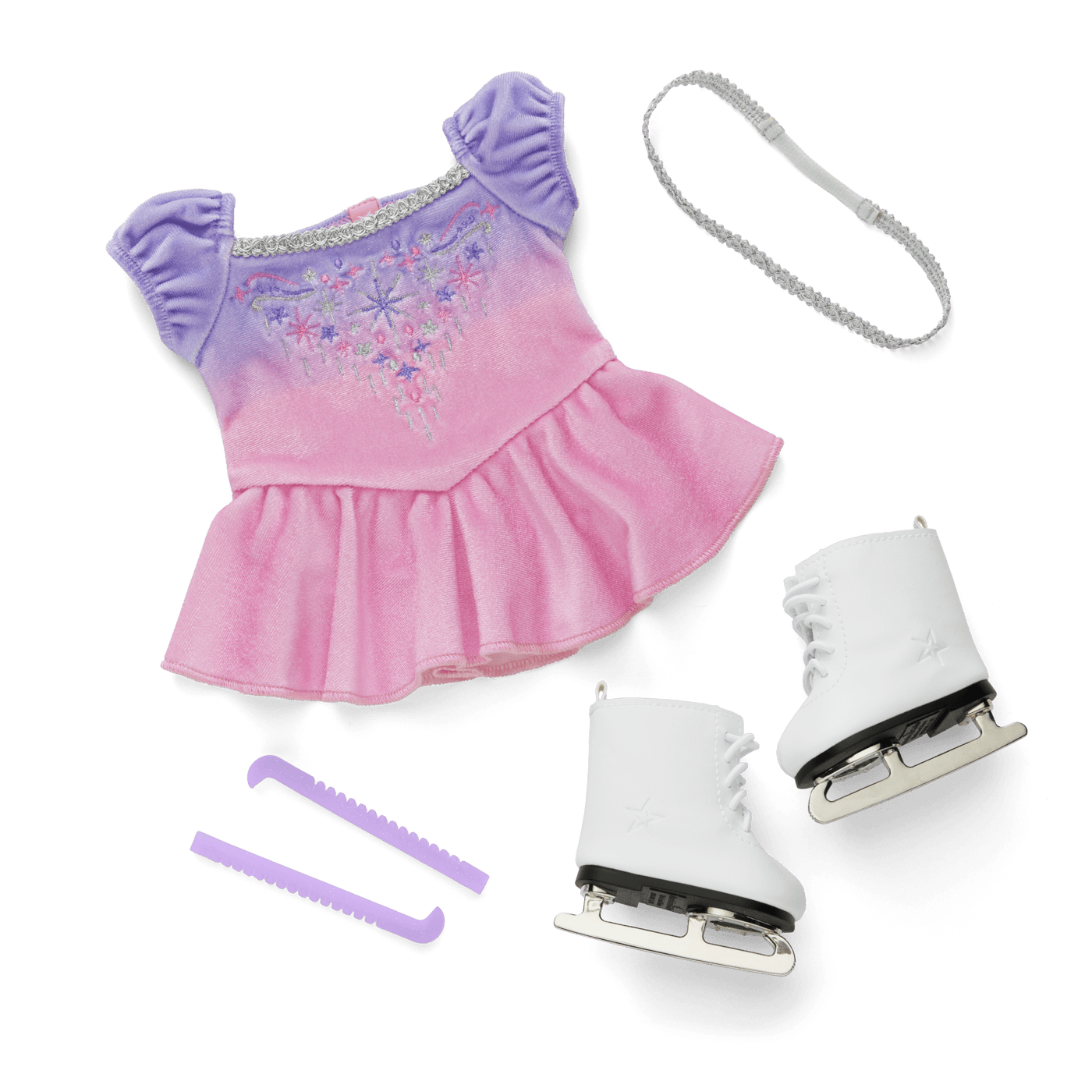 Spin in Style Figure-Skating Outfit for 18-inch Dolls N8