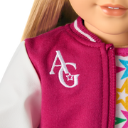 Truly Me™ 18-inch Doll #131 with straight blonde hair F7