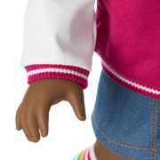 Truly Me™ 18-inch Doll #112 with curly dark-brown hair X5