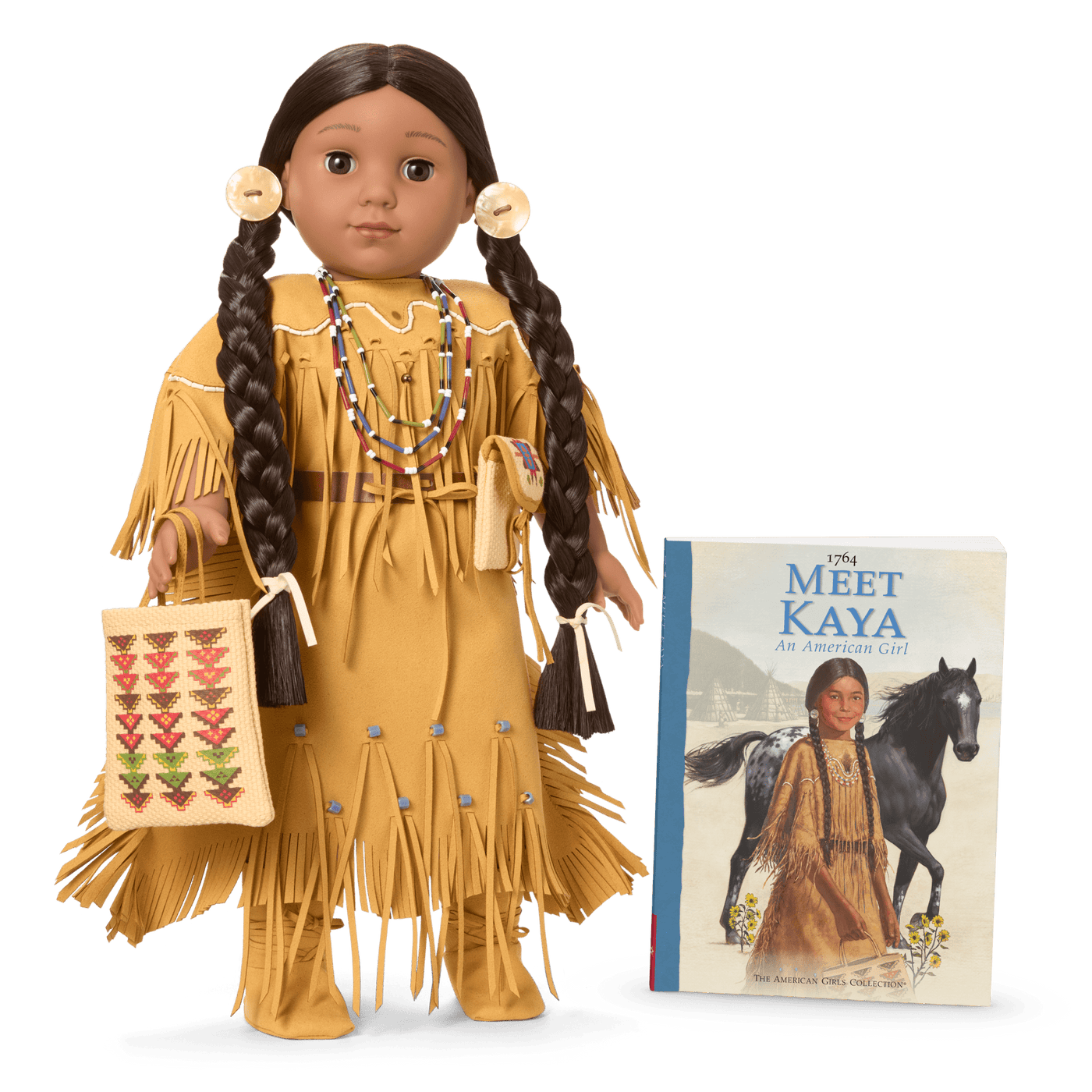 Kaya™ 18-inch Doll, Book & Accessories (Historical Characters) S9