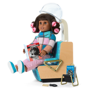 Melody’s™ Salon Chair & Accessories for 18-inch Dolls (Historical Characters) J0