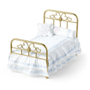 Rebecca’s™ Bed & Bedding for 18-inch Dolls (Historical Characters) K3