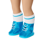 December Blue Brilliance Topaz Outfit for 18-inch Dolls O1