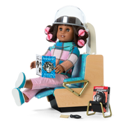 Melody’s™ Salon Chair & Accessories for 18-inch Dolls (Historical Characters) J0