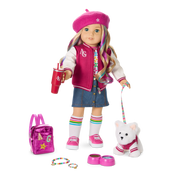 Truly Me™ 18-inch Doll #110 with wavy blonde hair W2