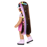 Long Hair Looks™ by Truly Me™ 18-inch Doll #134 & hair accessories V4