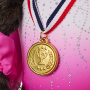 Beam with Pride Gymnastics Outfit for 18-inch Dolls O4