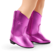 Confident Cowgirl Boots for 18-inch Dolls N8