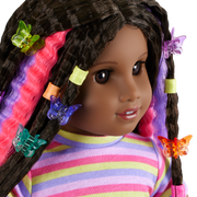 Long Hair Looks™ by Truly Me™ 18-inch Doll #135 & hair accessories L0