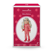 American Girl® x Hanna Andersson Berry Bright Stars Pajamas for 14.5-inch Dolls X0