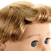 Truly Me™ 18-inch Doll #104 with straight caramel hair E6