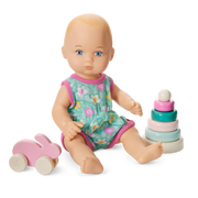 Little Bitty Baby™ Flower Romper & Play Set for 7.75-inch Dolls H0