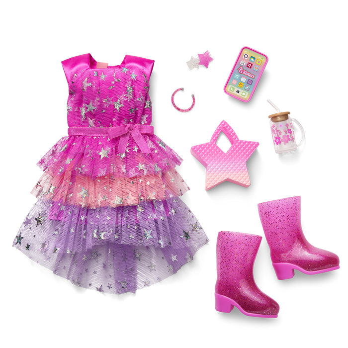 AG Sisters™ Glitz & Glam Fashion Set E3