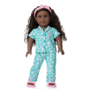 Flower Fun PJs for 18-inch Dolls H8