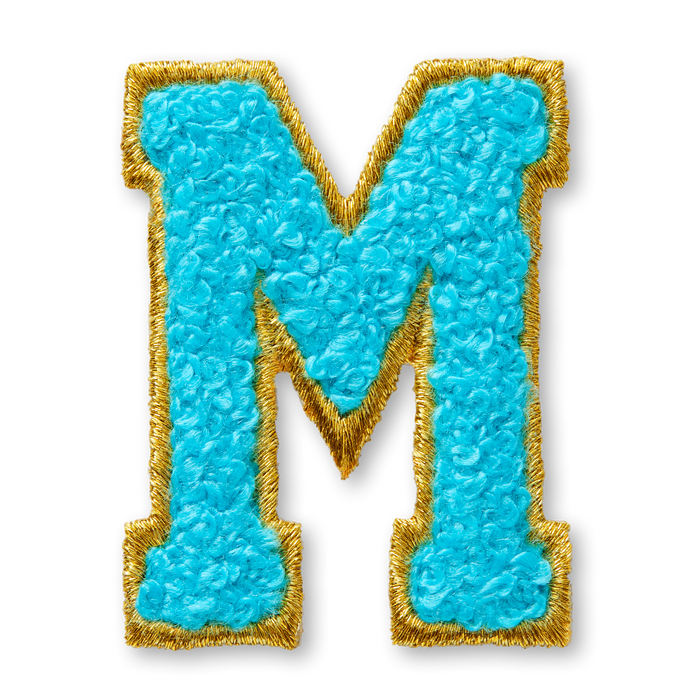 AG™ Letter M Stick-On Patch J7