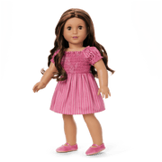 American Girl® x Hill House Home Athena Nap Dress for 18-inch Dolls (Addy™ Print) O0