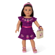 Raquel's™ Beach Party Dress for 18-inch Dolls (Girl of the Year™ 2026) S0