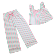 Raquel's™ Coastal Stripes Pajamas for Girls (Girl of the Year™ 2026) G5