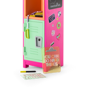 Colorful Cubbies Locker Set for 18-inch Dolls W5