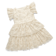 American Girl® x Janie and Jack Sparkly Cream Celebration Dress for Little Girls & Girls L4
