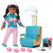 Melody’s™ Salon Chair & Accessories for 18-inch Dolls (Historical Characters) J0