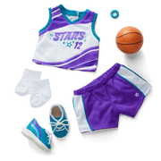 Star Player Basketball Outfit for 18-inch Dolls Q7