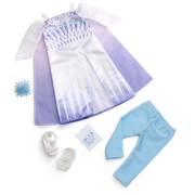 Disney Frozen Snow Queen Elsa Outfit & Accessories for 18-inch Dolls by American Girl® S2