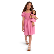 American Girl® x Hill House Home Tiny Athena Nap Dress for Girls (Addy™ Print) E2