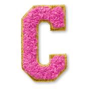 AG™ Letter C Stick-On Patch A0