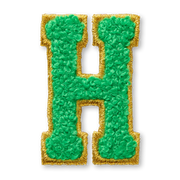 AG™ Letter H Stick-On Patch I6
