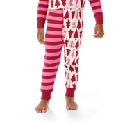 American Girl® x Hanna Andersson Holiday Treetops Pajamas for Little Girls & Girls O5