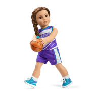 Star Player Basketball Outfit for 18-inch Dolls Q7