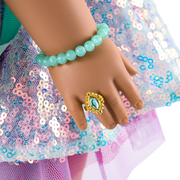 Shimmering Sea Turtle Backpack & Accessory Set for 18-inch Dolls E2