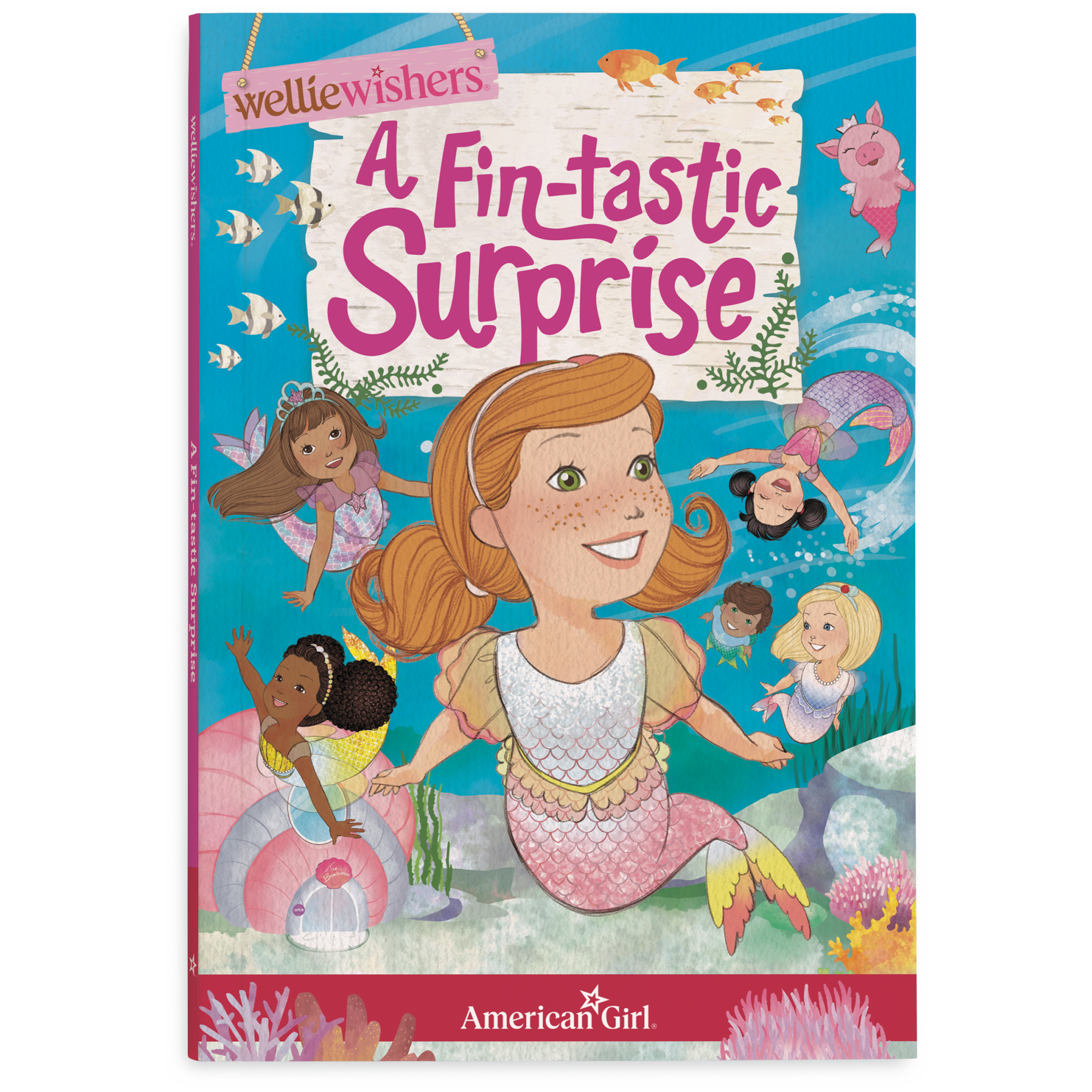 A Fin-tastic Surprise Book (WellieWishers™) D9