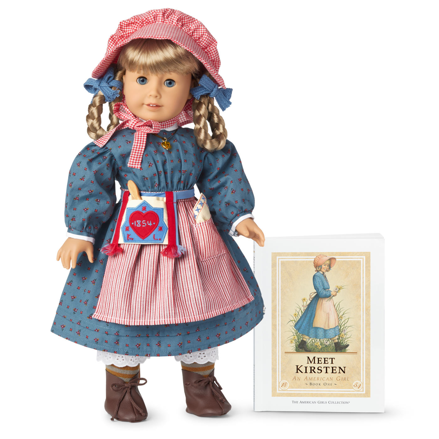 Kirsten Larson™ 18-inch Doll, Book & Accessories (Historical Characters) D1