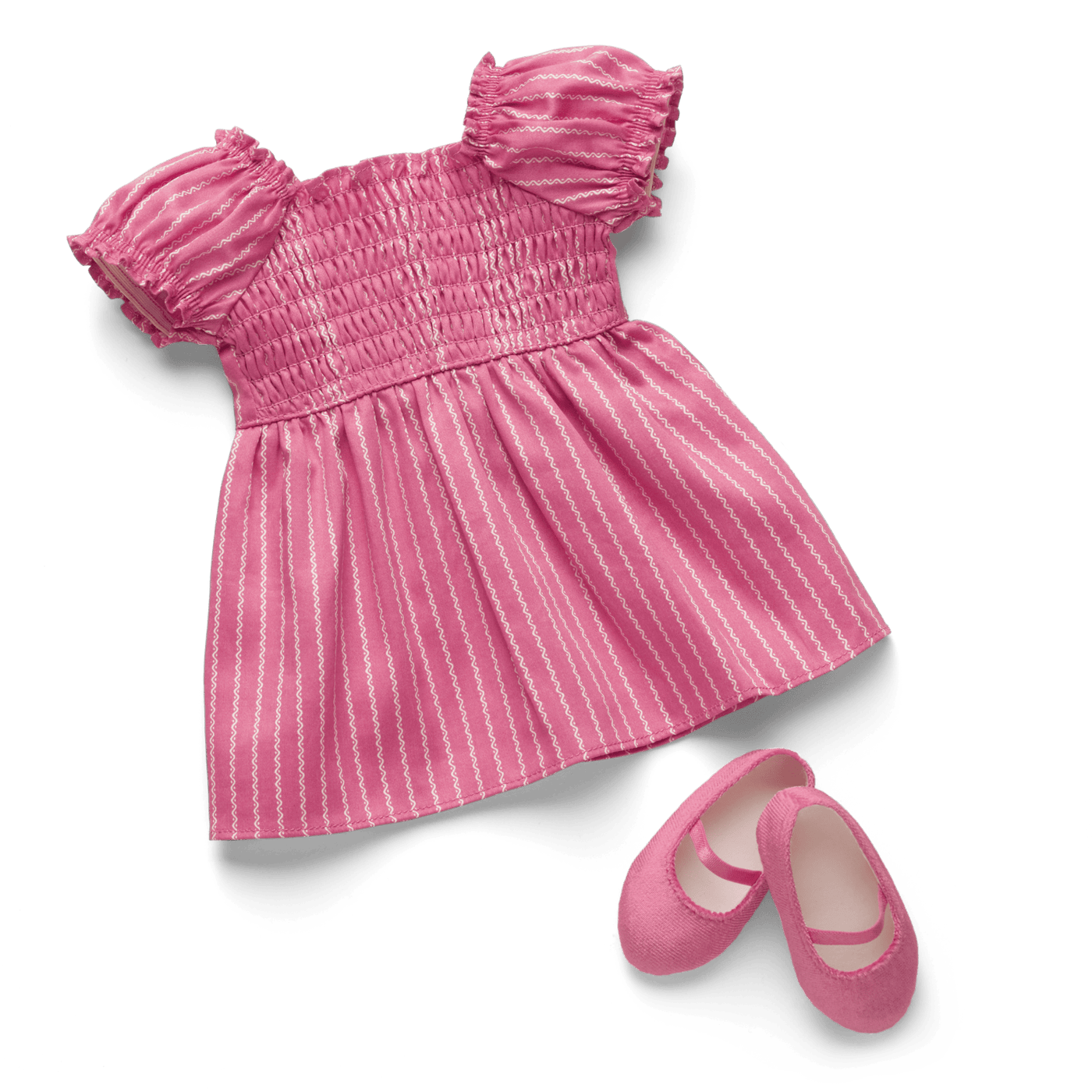 American Girl® x Hill House Home Athena Nap Dress for 18-inch Dolls (Addy™ Print) O0