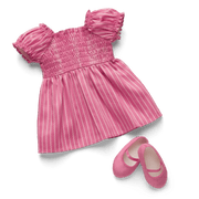 American Girl® x Hill House Home Athena Nap Dress for 18-inch Dolls (Addy™ Print) O0