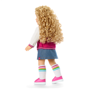 Truly Me™ 18-inch Doll #115 with curly blonde hair C2
