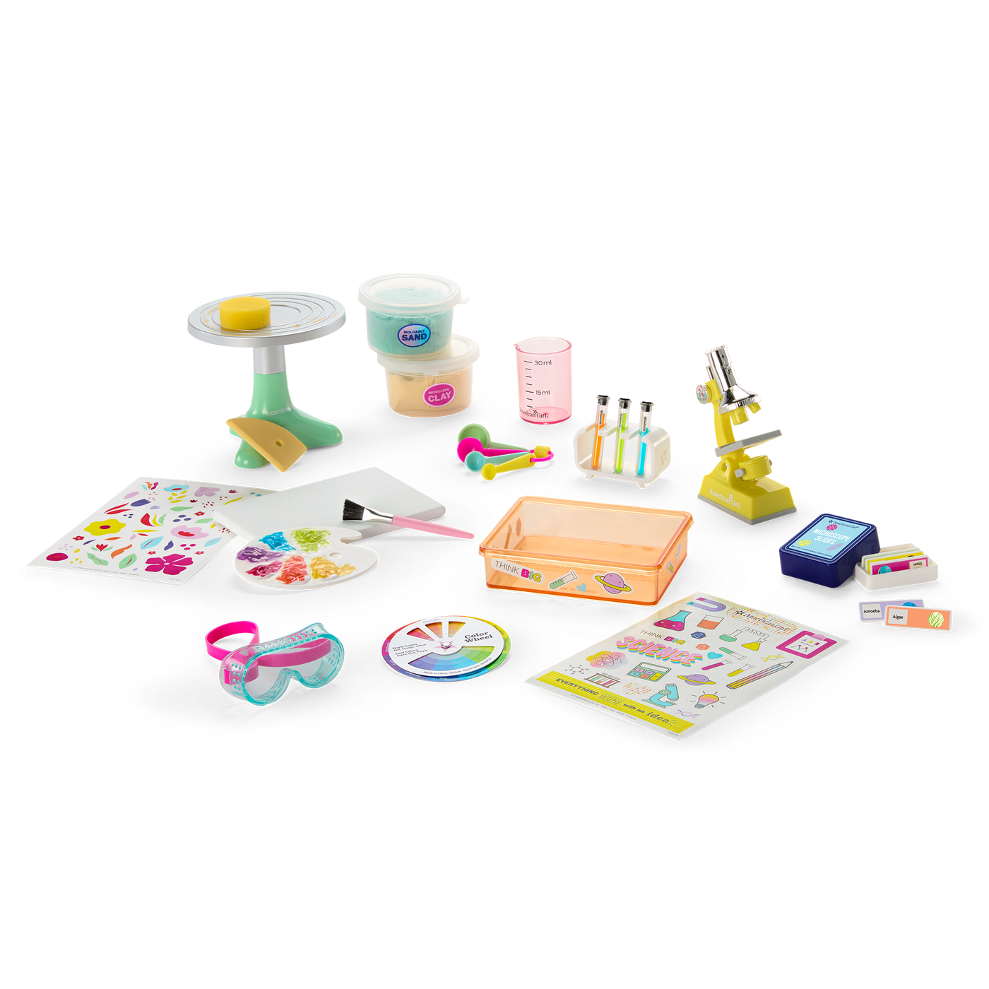 Love to Explore Art & Science Set for 18-inch Dolls C1